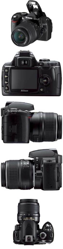 Nikon-D40 digitális tükörreflexes fényképezőgép